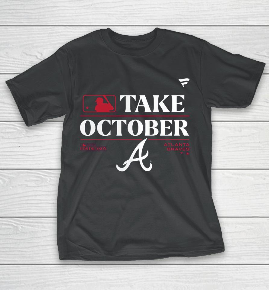 Atlanta Braves Fanatics Branded 2023 Postseason Locker Room T-Shirt
