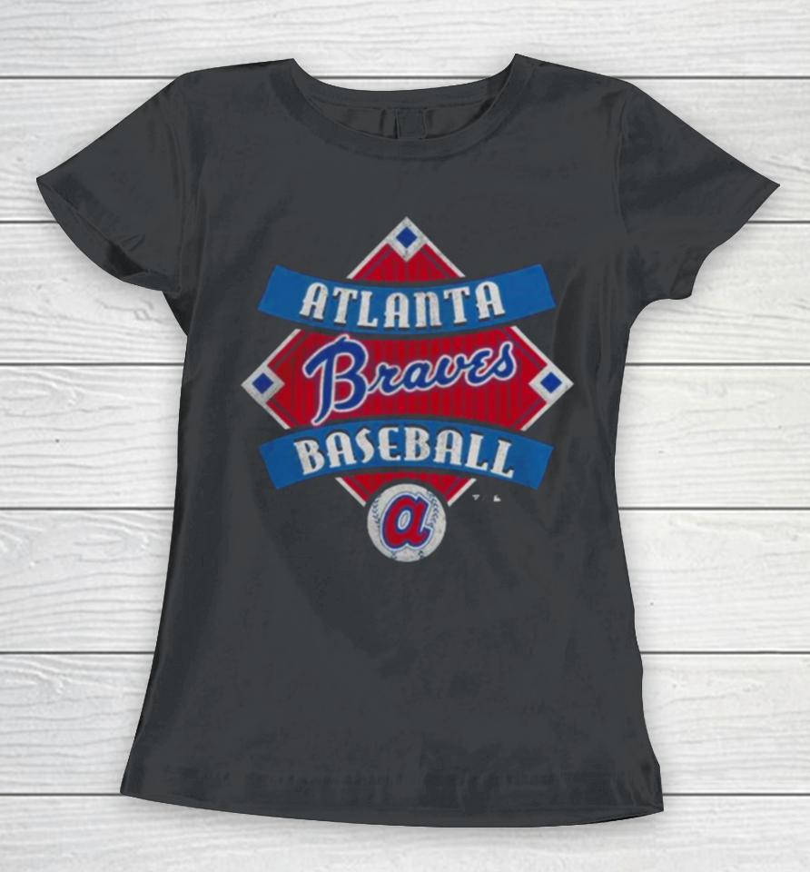 Atlanta Braves Fanatics Branded Cooperstown Collection Field Play Women T-Shirt