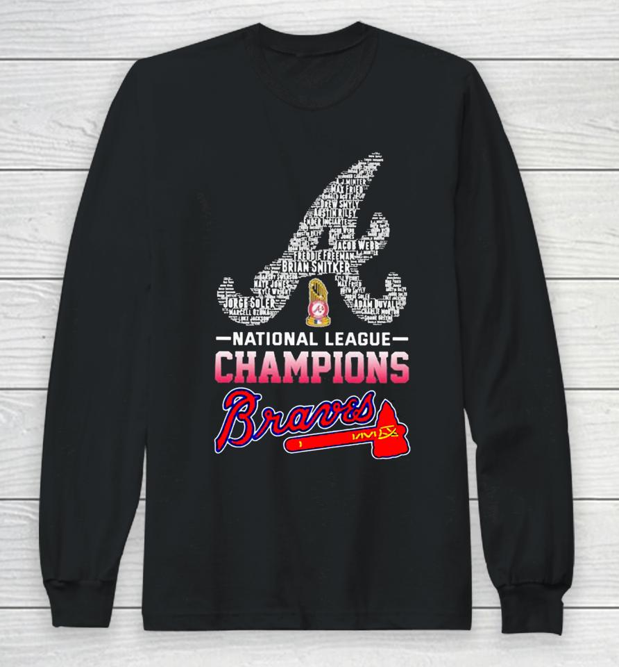 Atlanta Braves National League Champions Long Sleeve T-Shirt
