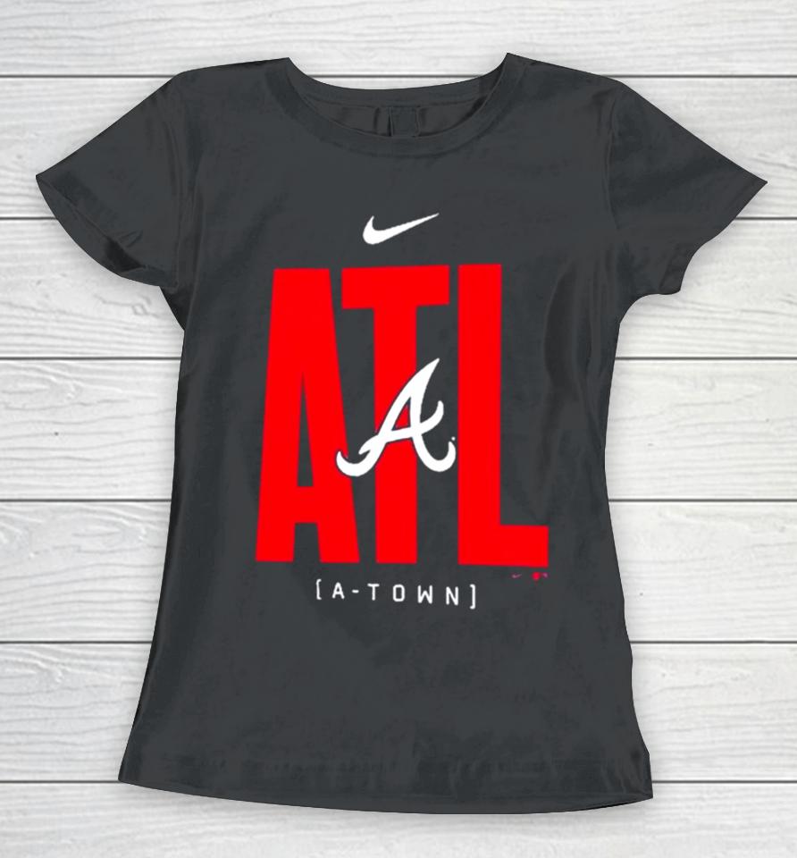 Atlanta Braves Nike Youth Scoreboard Women T-Shirt
