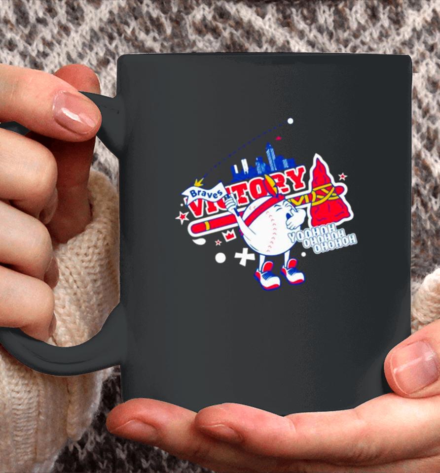 Atlanta Braves Victory Baseball Mascot Coffee Mug