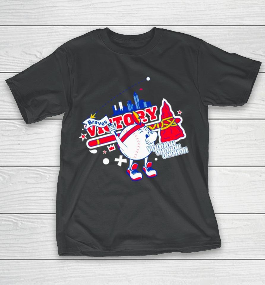 Atlanta Braves Victory Baseball Mascot T-Shirt