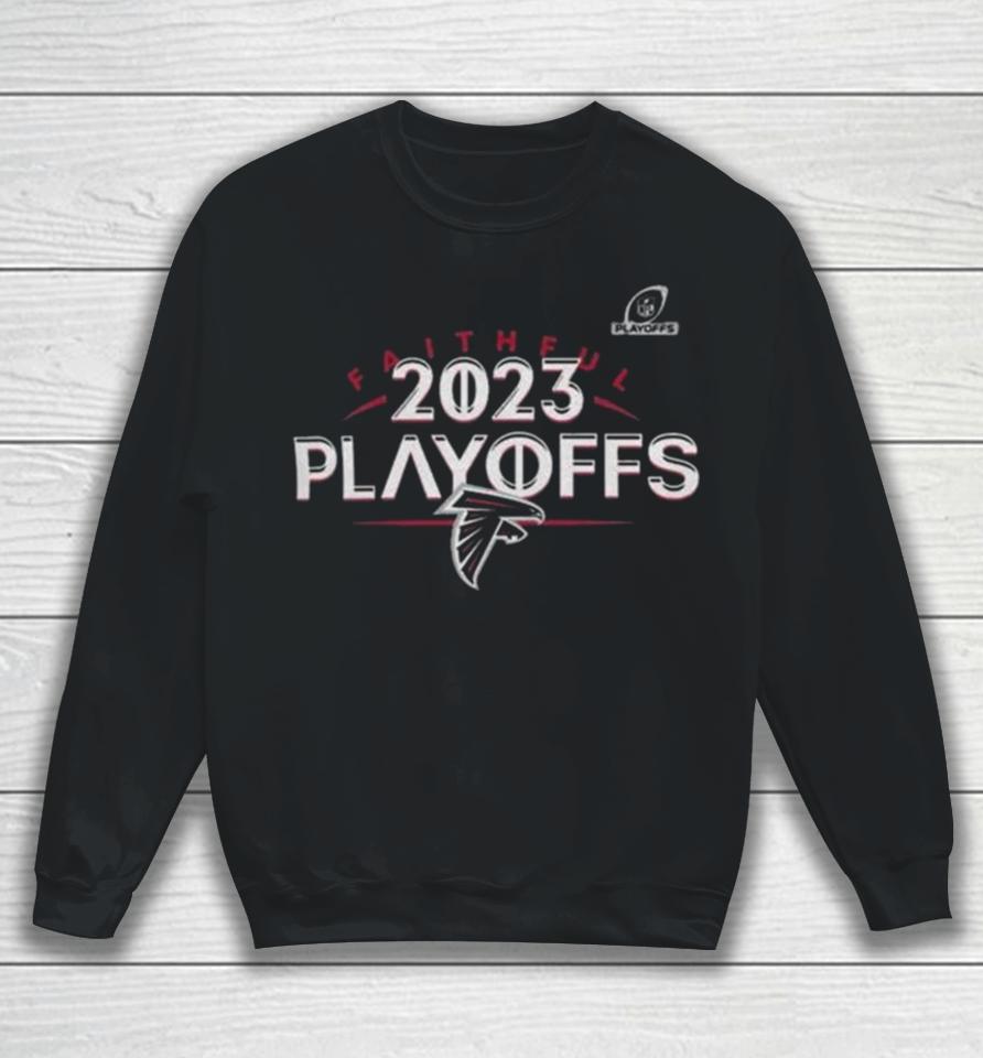 Atlanta Falcons 2023 Nfl Playoffs Faithful Sweatshirt