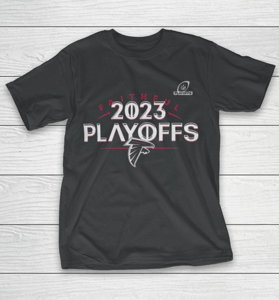 Atlanta Falcons 2023 Nfl Playoffs Faithful T-Shirt