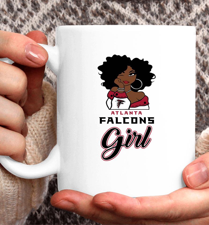 Atlanta Falcons Girl Nfl Coffee Mug