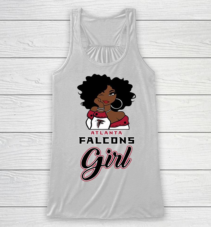 Atlanta Falcons Girl Nfl Racerback Tank