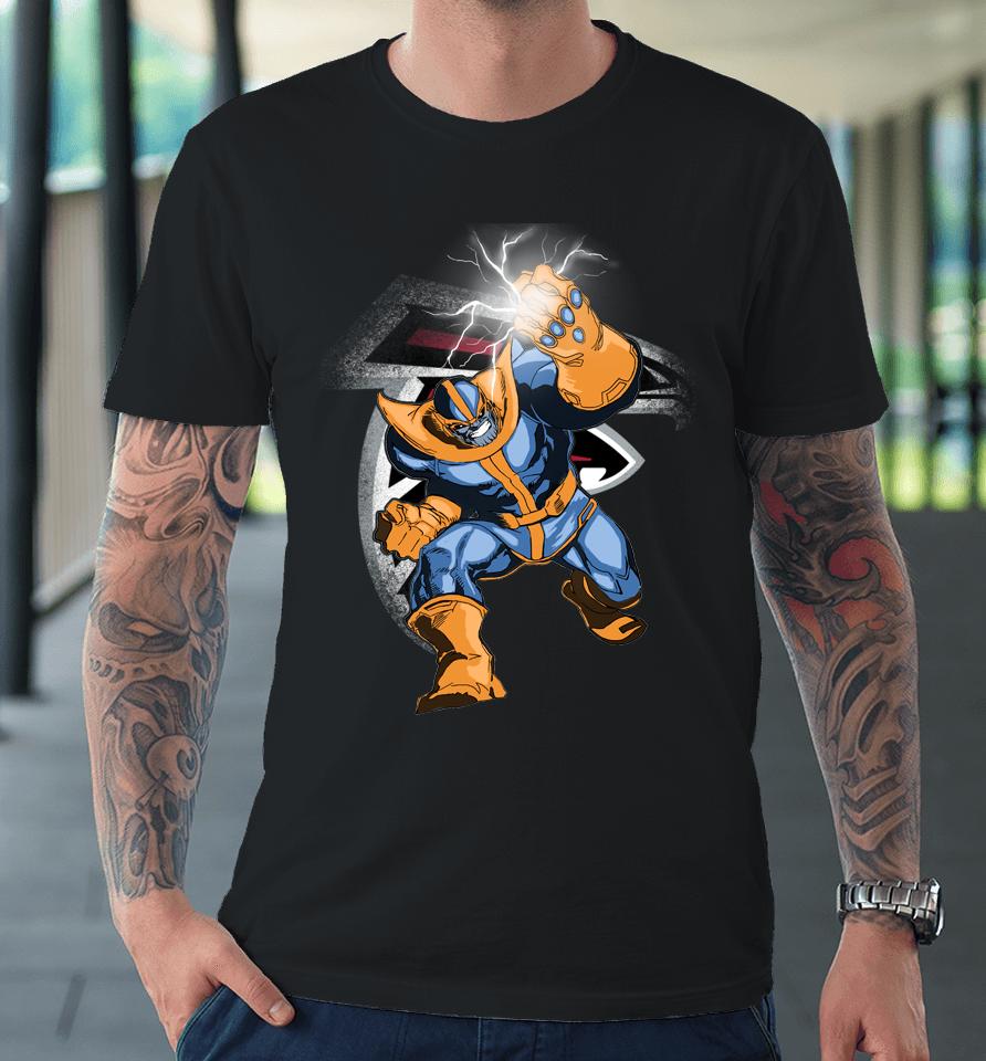 Atlanta Falcons Nfl Football Thanos Avengers Infinity War Marvel Premium T-Shirt