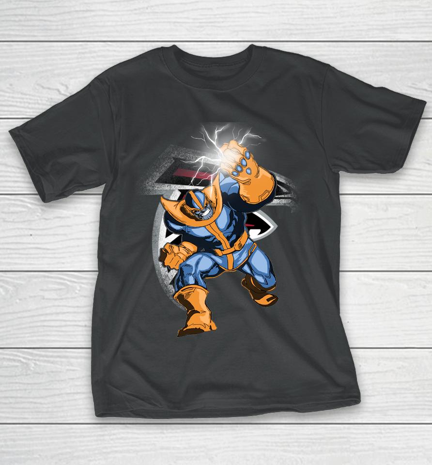 Atlanta Falcons Nfl Football Thanos Avengers Infinity War Marvel T-Shirt