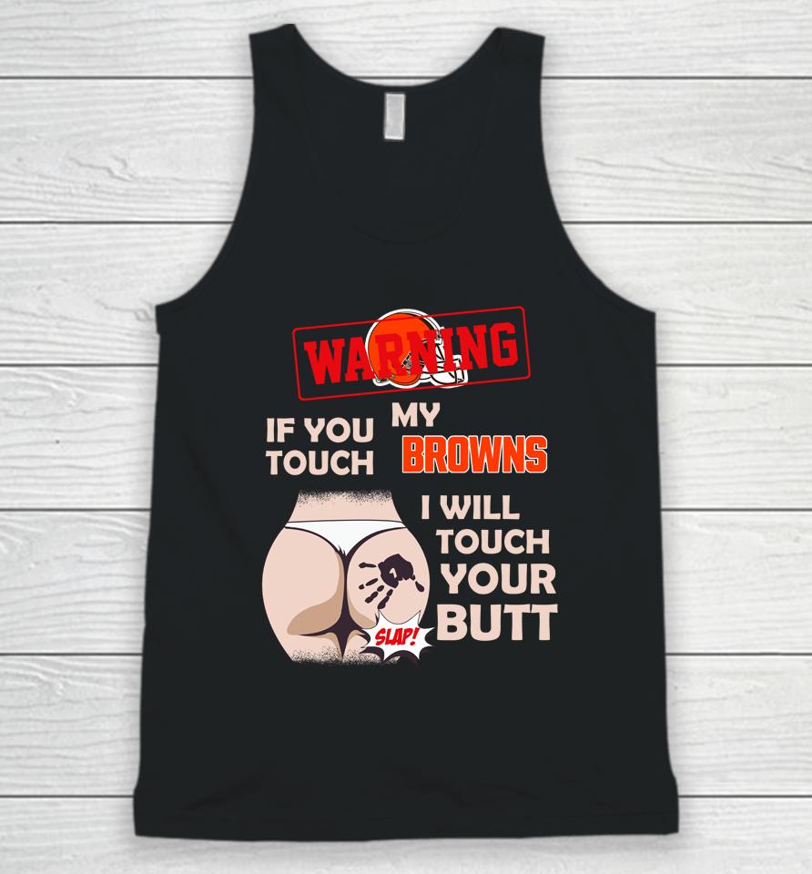 Atlanta Falcons Nfl Football Warning If You Touch My Team I Will Touch My Butt Unisex Tank Top