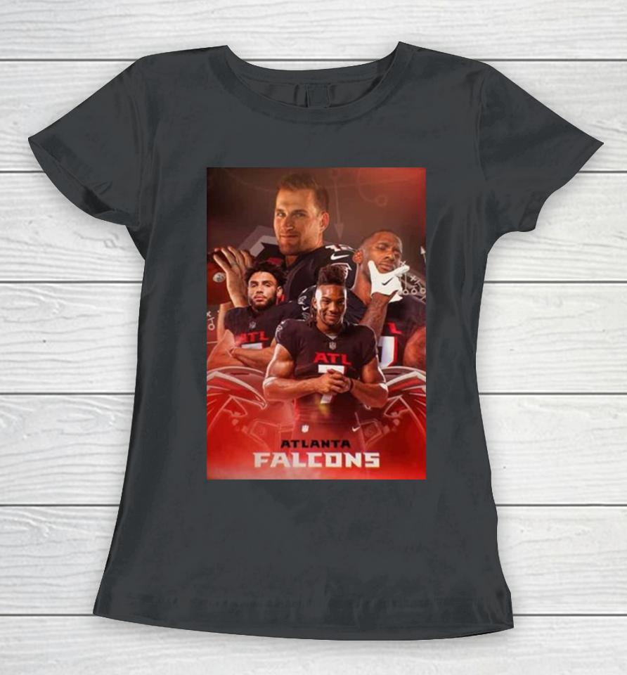 Atlanta Falcons Offense Looking Fully Loaded Women T-Shirt