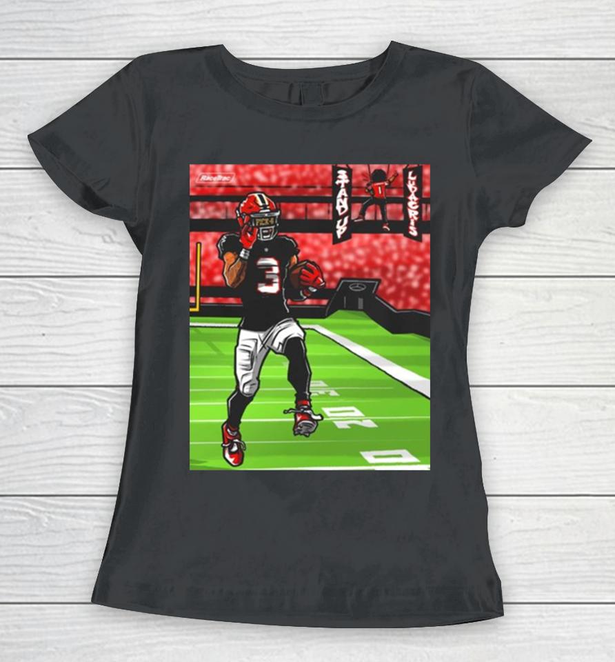 Atlanta Falcons Stand Up Ludacris Women T-Shirt