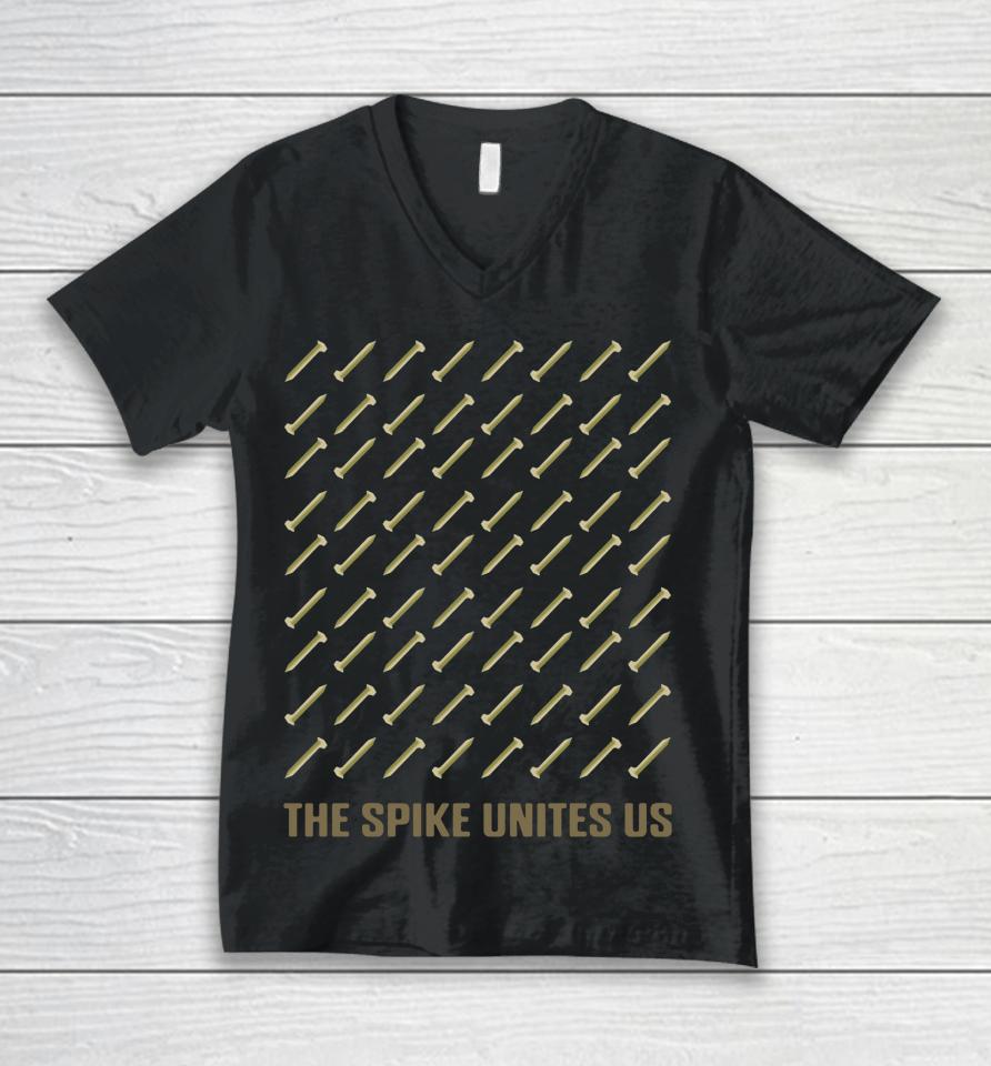 Atlanta United Fc The Spike Unites Us Atlantic Station Team Store Unisex V-Neck T-Shirt