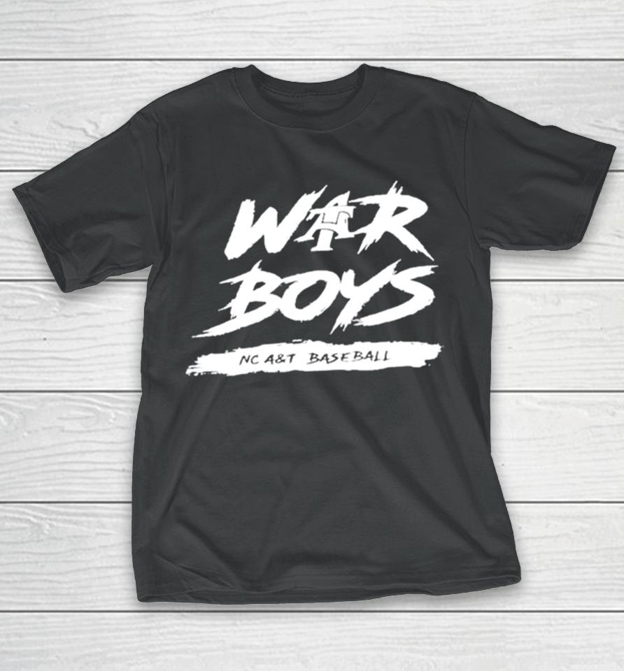 Atlanta War Boys Nc A&Amp;T Baseball T-Shirt