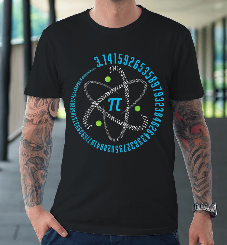 Atom Pi Math Pi Day Premium T-Shirt