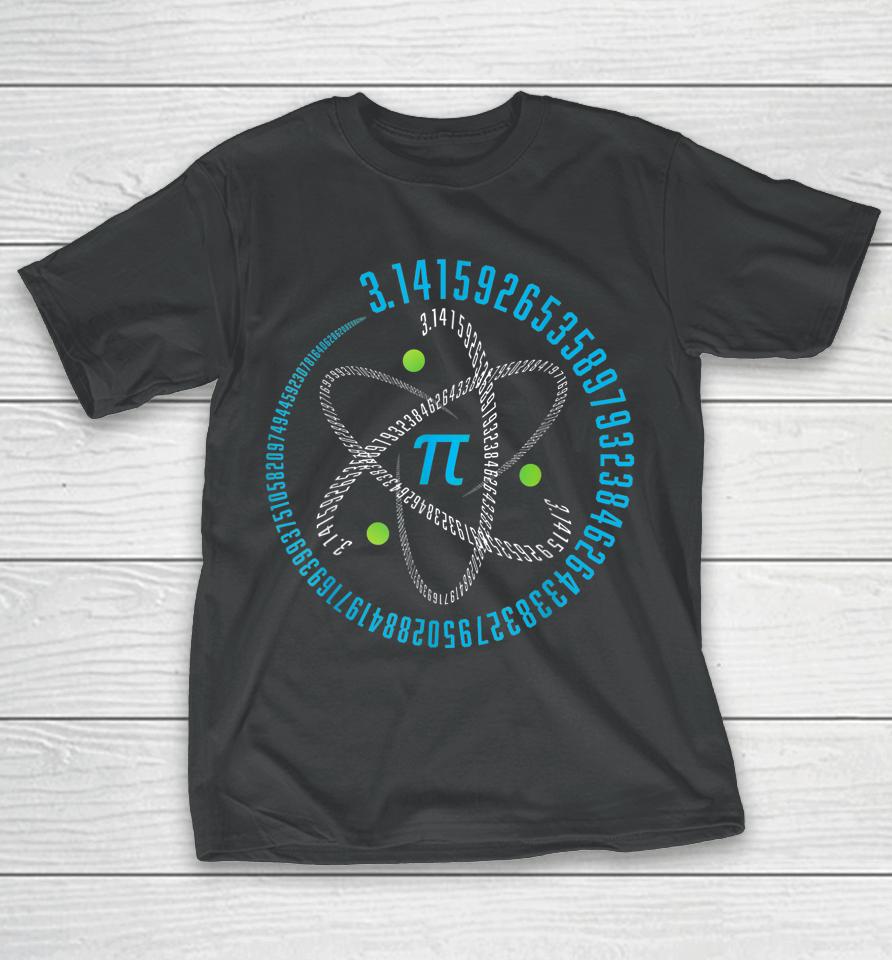 Atom Pi Math Pi Day T-Shirt