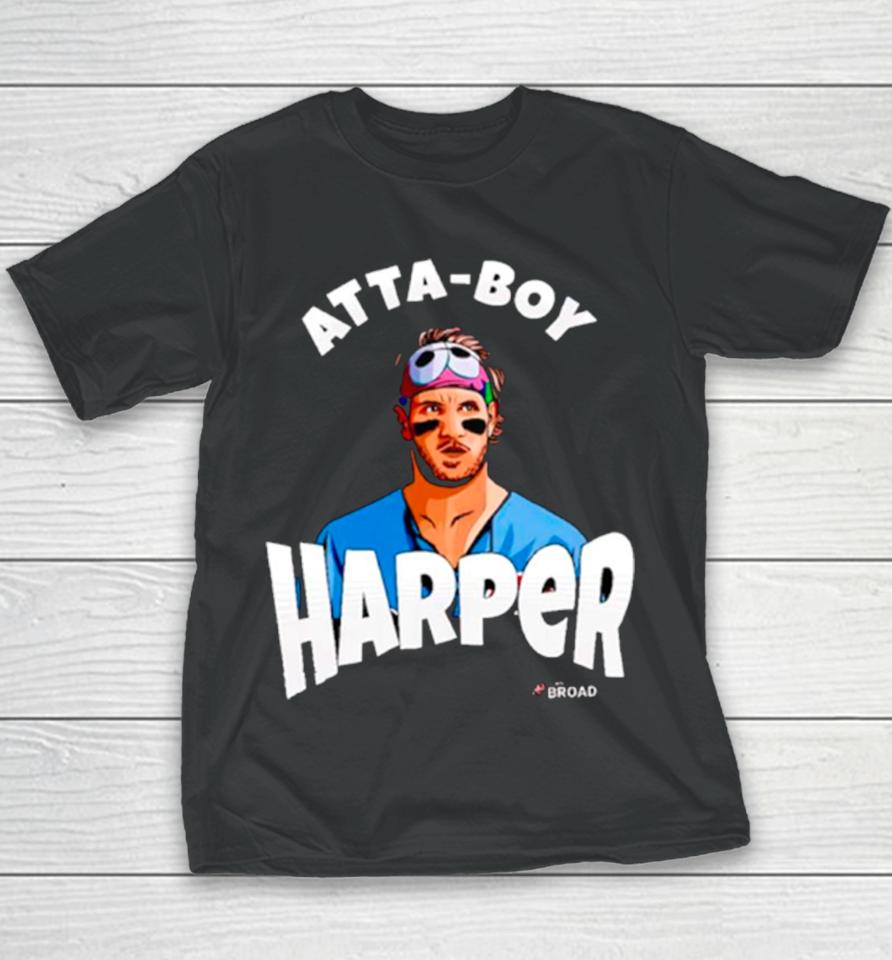Atta Boy Bryce Harper Philadelphia Phillies Youth T-Shirt