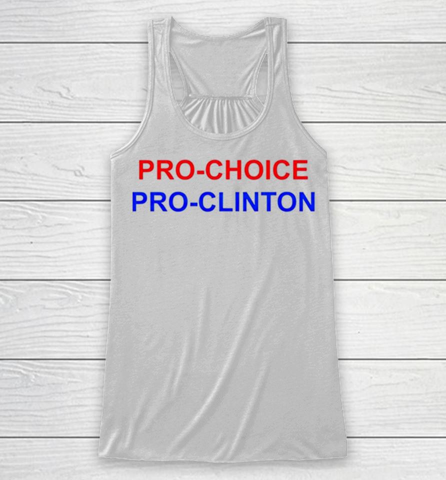 Aubrey Plaza Wearing Pro Choice Pro Clinton Racerback Tank