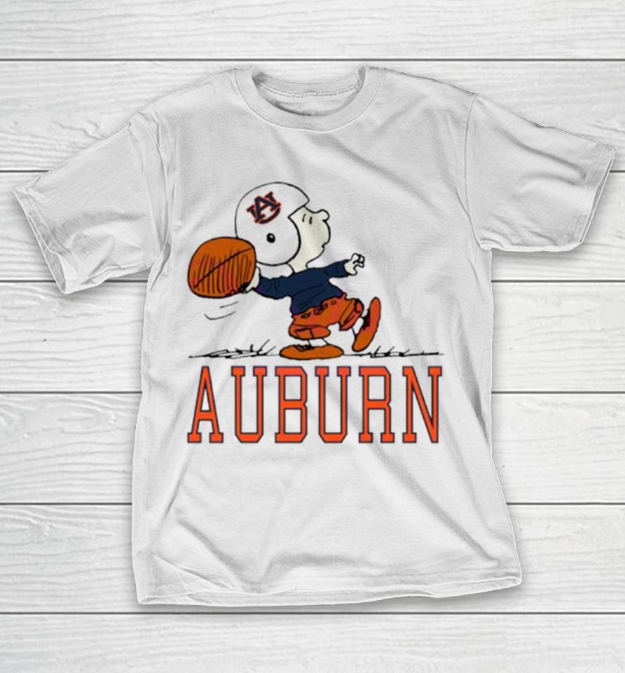 Auburn Charlie Football Cartoon T-Shirt