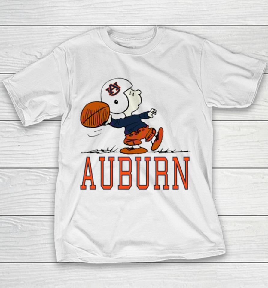 Auburn Charlie Football Cartoon Youth T-Shirt