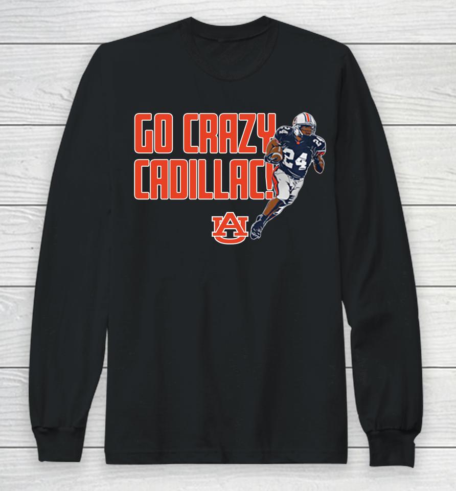 Auburn Football 2022 Go Crazy Cadillac Breakingt Long Sleeve T-Shirt