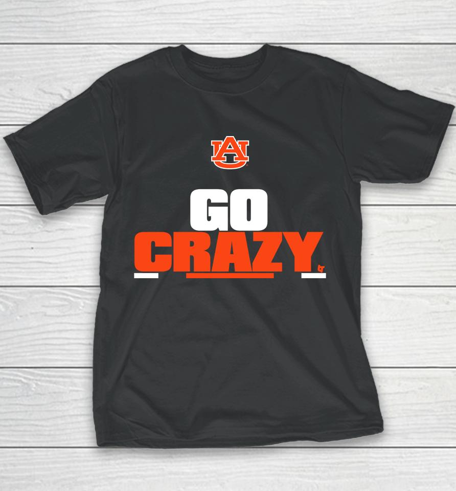 Auburn Football Go Crazy Cadillac Youth T-Shirt