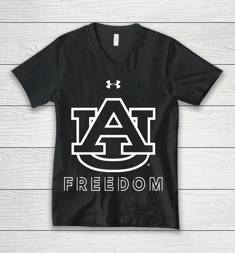 Auburn Freedom Unisex V-Neck T-Shirt