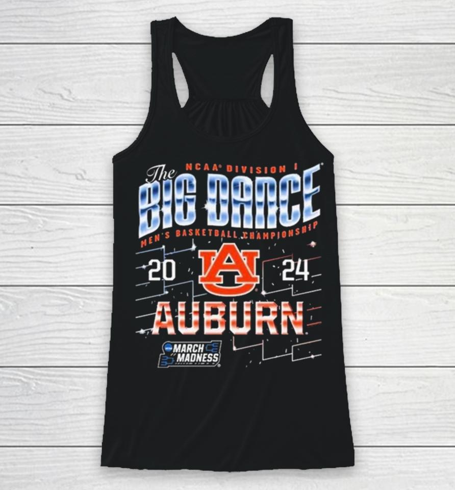 Auburn Tigers The Big Dance Ncaa Division Men’s Basketball Championship 2024 Racerback Tank