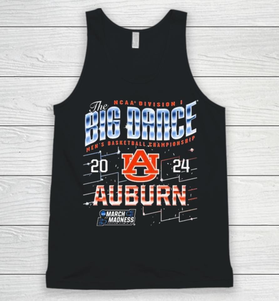 Auburn Tigers The Big Dance Ncaa Division Men’s Basketball Championship 2024 Unisex Tank Top