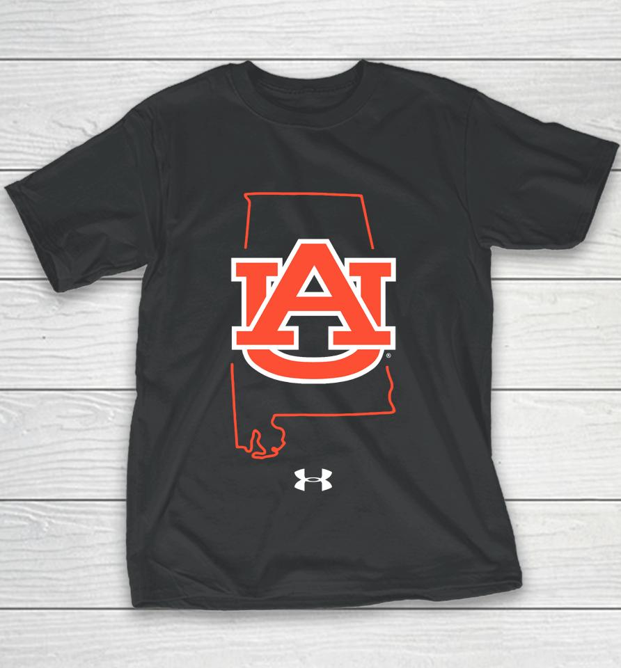 Auburn Tigers Under Armour Performance Logo Youth T-Shirt