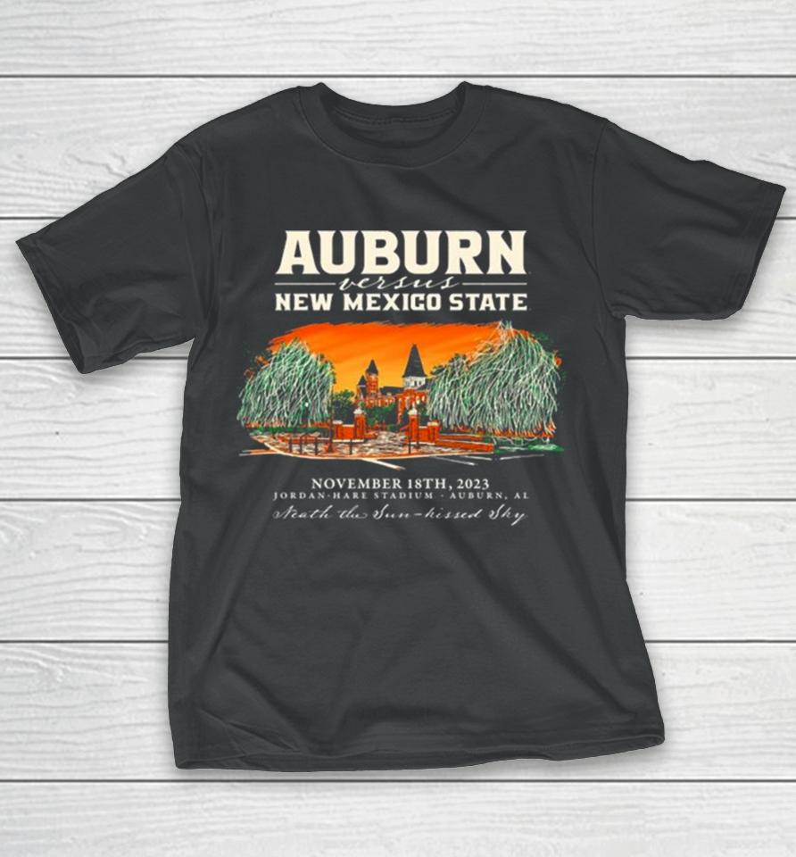 Auburn Vs New Mexico State 2023 Jordan Hare Stadium T-Shirt