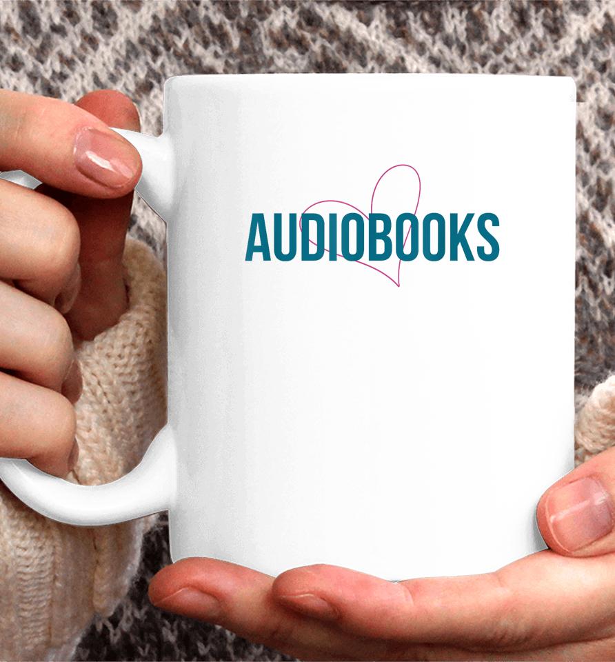 Audiobook Heart Coffee Mug