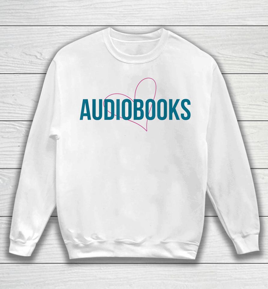 Audiobook Heart Sweatshirt