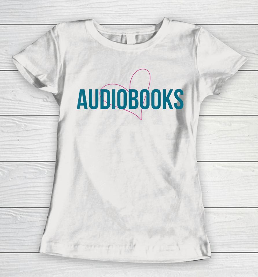Audiobook Heart Women T-Shirt
