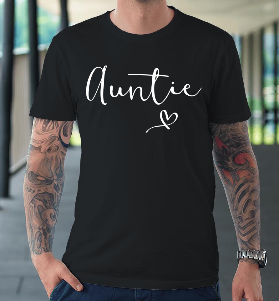 Aunt Christmas Mother's Day Birthday Nephew Premium T-Shirt