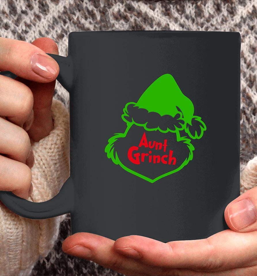 Aunt Grinch Christmas Coffee Mug