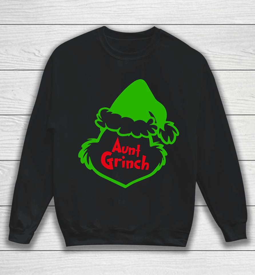 Aunt Grinch Christmas Sweatshirt
