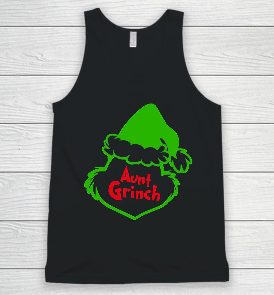 Aunt Grinch Christmas Unisex Tank Top