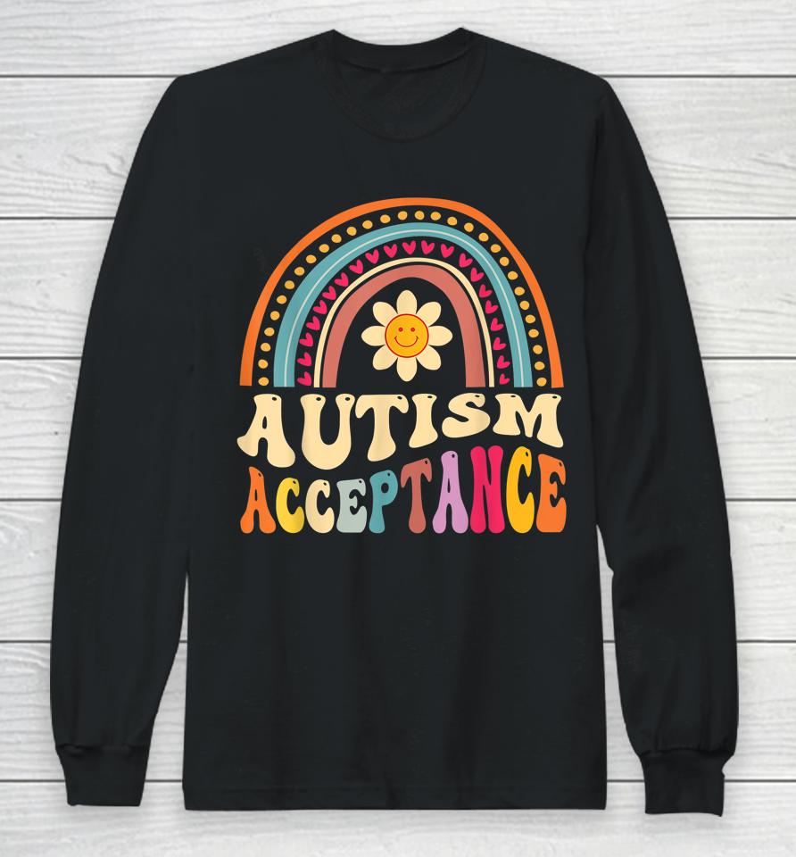 Autism Awareness Acceptance Special Education Teacher Gifts Long Sleeve T-Shirt