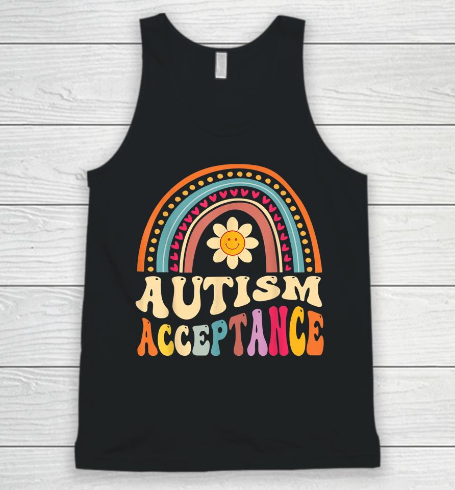 Autism Awareness Acceptance Special Education Teacher Gifts Unisex Tank Top