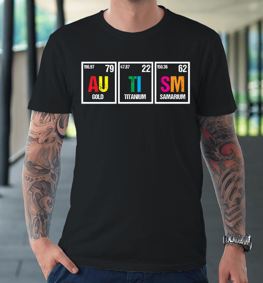 Autism Awareness Chemical Element Premium T-Shirt