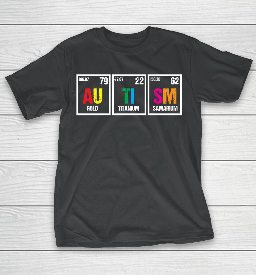 Autism Awareness Chemical Element T-Shirt