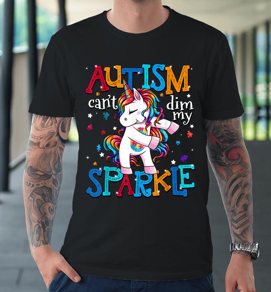 Autism Awareness Kids Unicorn Shirt For Autism Mom Girls Premium T-Shirt