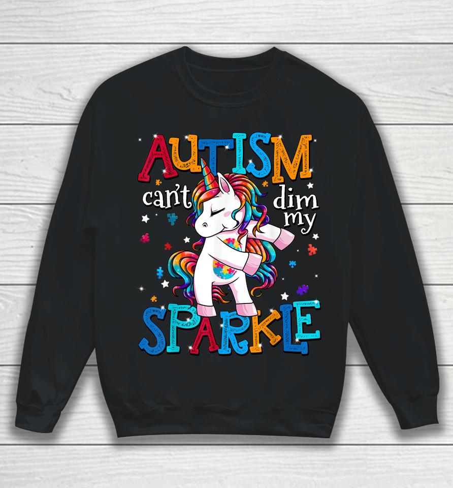 Autism Awareness Kids Unicorn Shirt For Autism Mom Girls Sweatshirt
