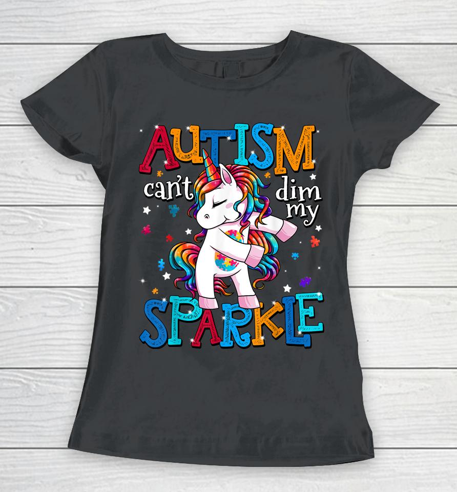 Autism Awareness Kids Unicorn Shirt For Autism Mom Girls Women T-Shirt