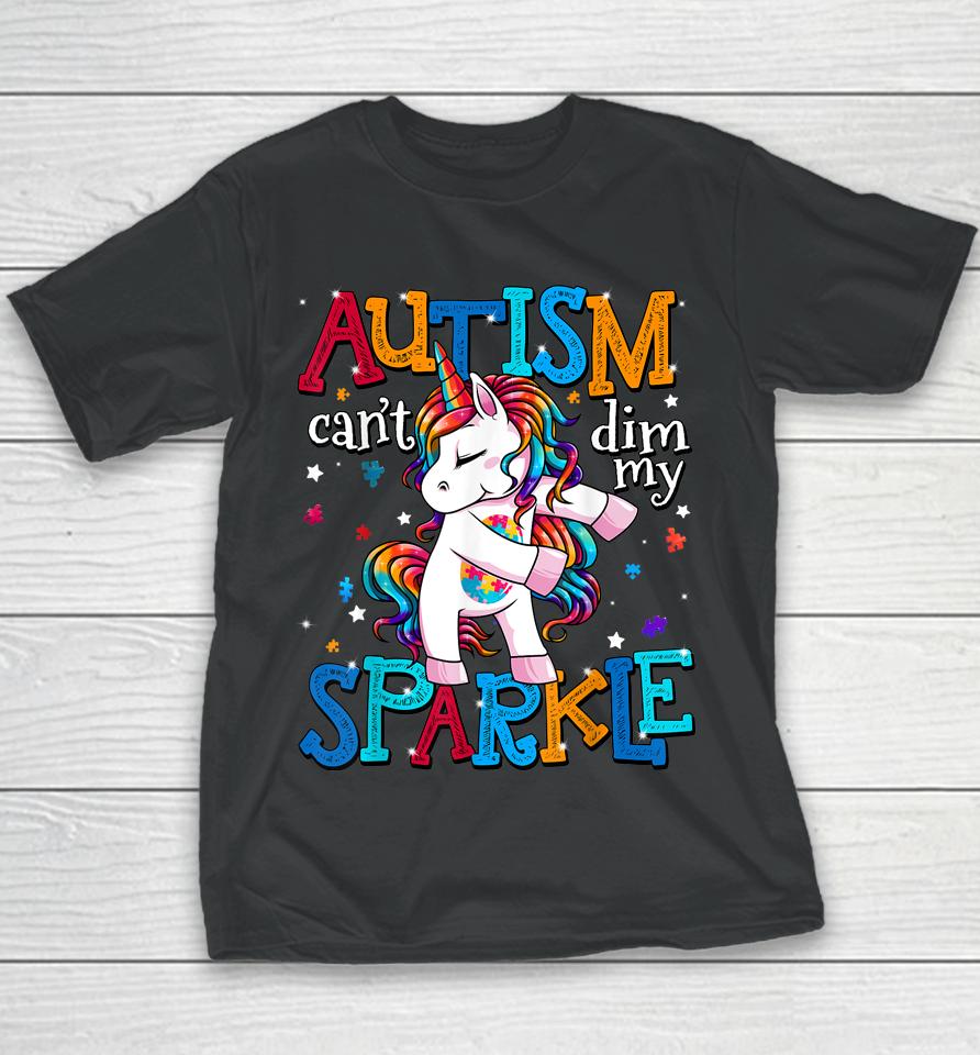 Autism Awareness Kids Unicorn Shirt For Autism Mom Girls Youth T-Shirt
