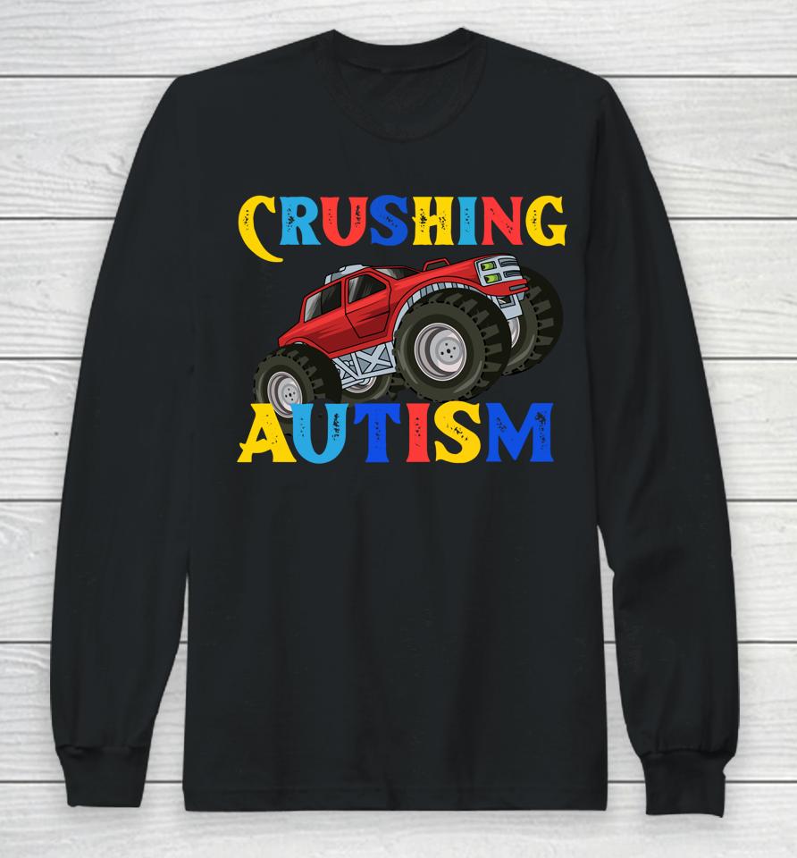 Autism Mega Truck An Autism Awareness Long Sleeve T-Shirt
