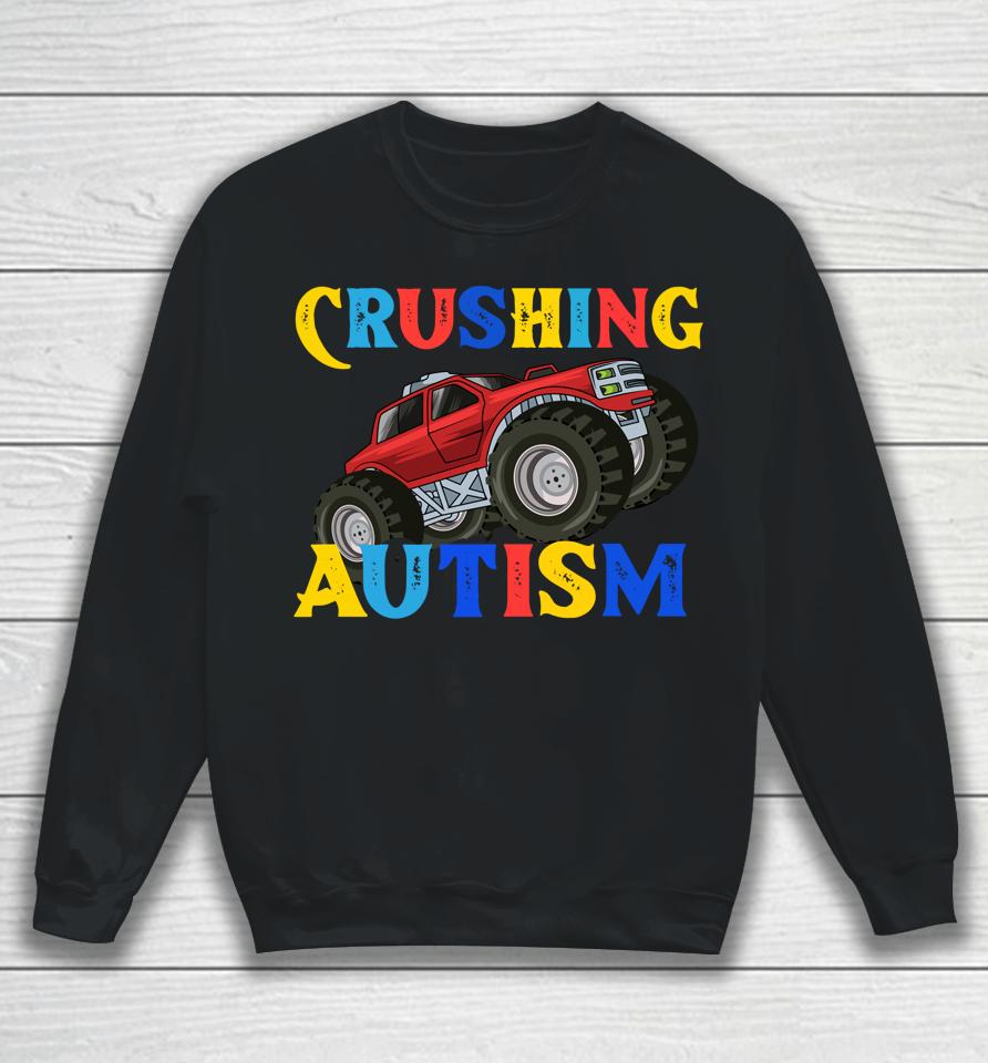 Autism Mega Truck An Autism Awareness Sweatshirt