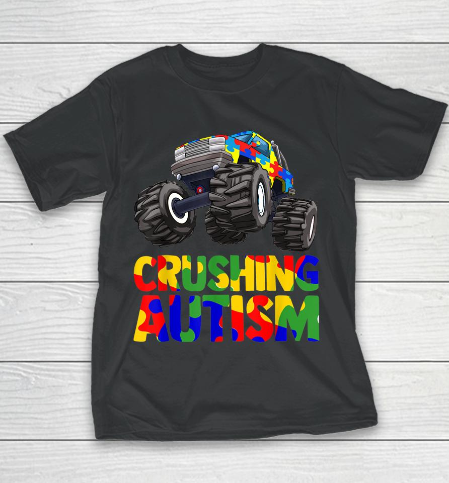 Autism Mega Truck Youth T-Shirt