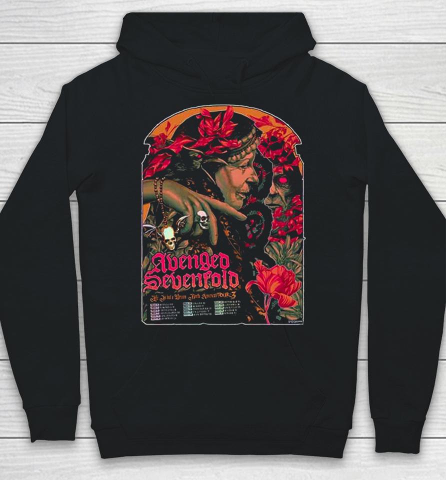 Avenged Sevenfold Life Is But A Dream North American Tour Part 3 Schedule Lists 2024 Hoodie