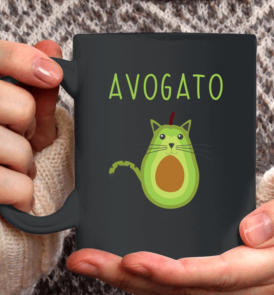Avogato Cinco De Mayo Gift Cinco De Meow Cat Avocado Coffee Mug